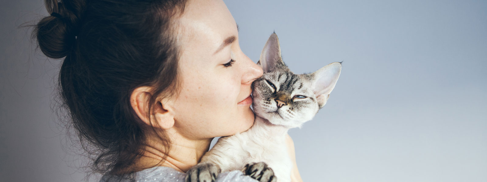 Ana Silva com seu gato